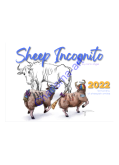 2022 Sheep Incognito Calendar